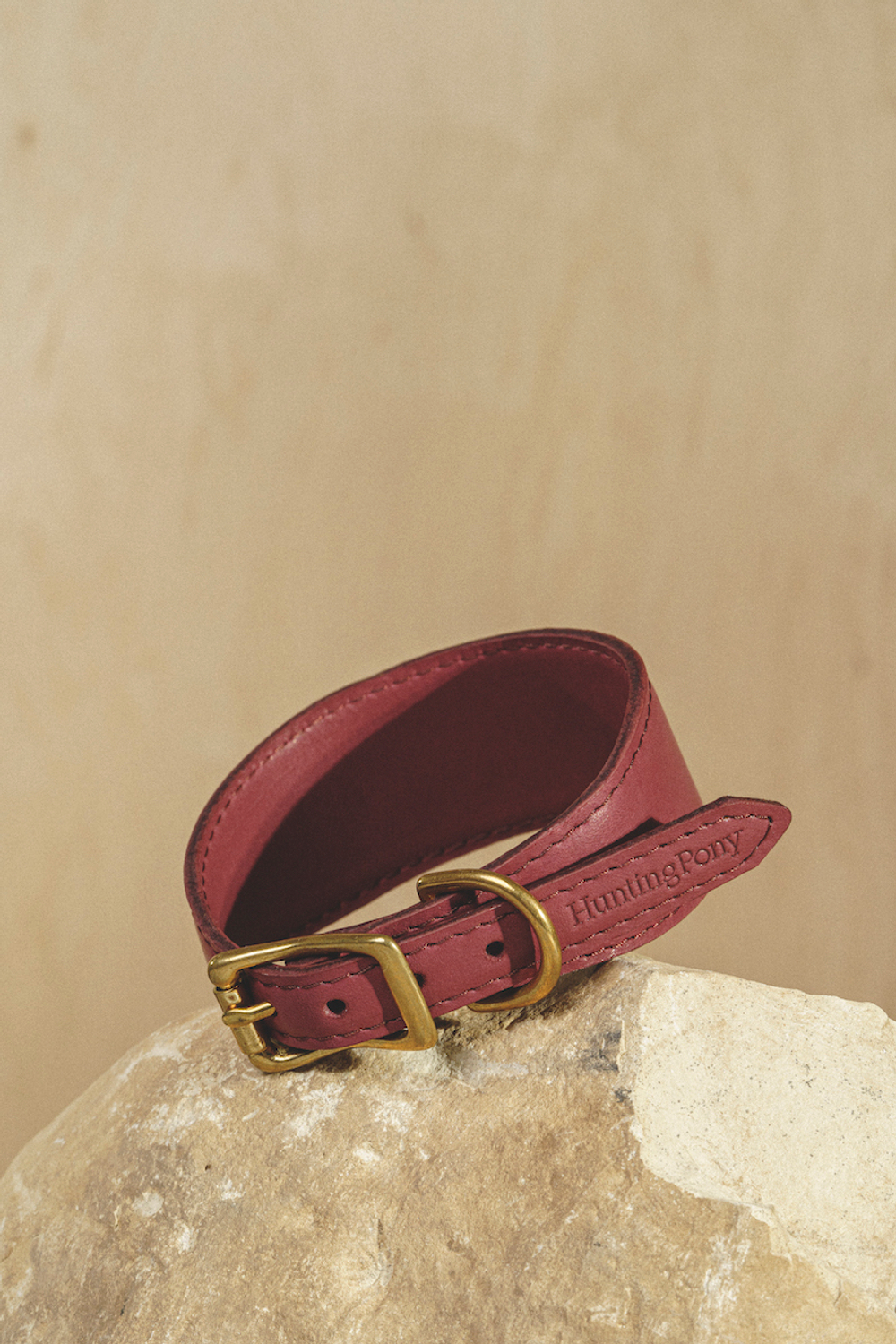 Ошейник "Пони-Селедка" Винный