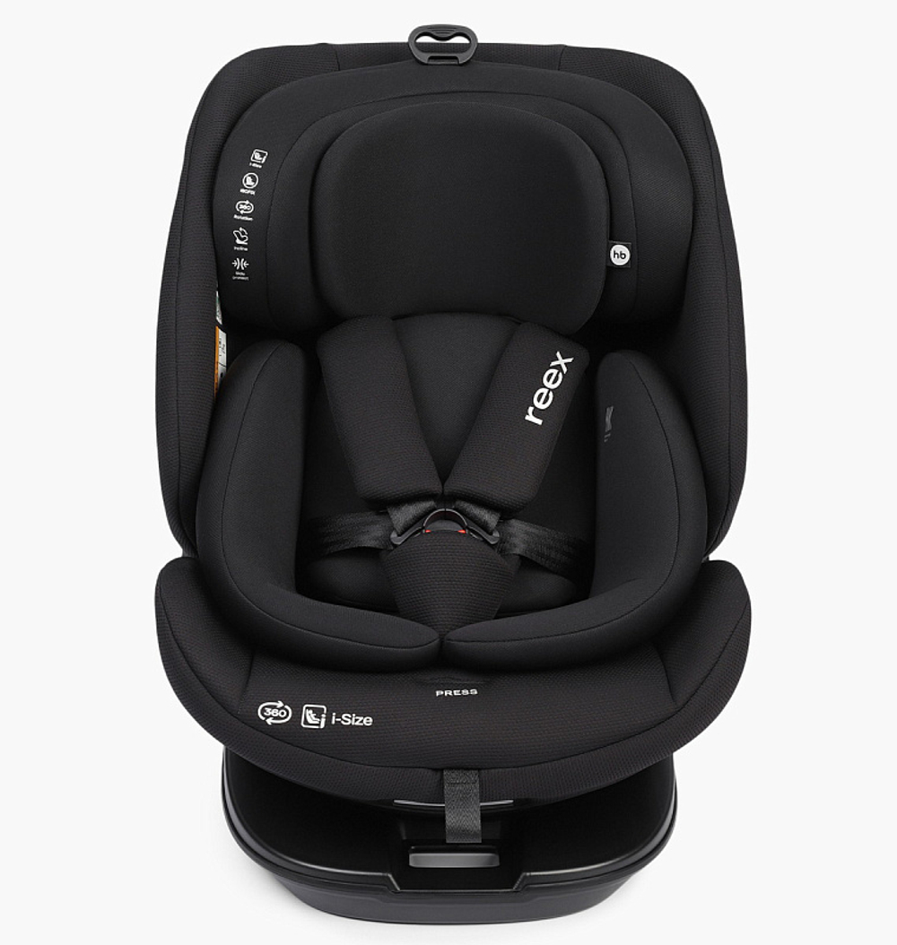 Автокресло Happy baby Reex 0-36 кг black