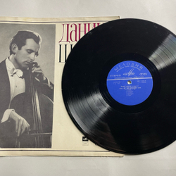 Винтажная виниловая пластинка LP Даниил Шафран, Иоганн Себастьян Бах, Сюита № 1 Для Виолончели Соло, Сюита № 3 Для Виолончели Соло (СССР 1970)