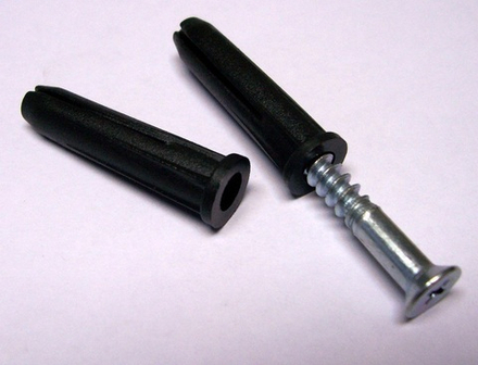 Дюбель монтажный У-658 с шурупом (упак. 100шт)