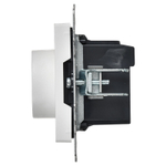 BRITE Термостат электронный с индикацией ТС10-1-БрАБ арктический белый IEK