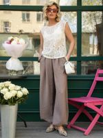 Брюки Алладин (коричневые) Б15857-30М LT Collection