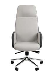 Офисное кресло Chairman 929 Россия экопремиум серый/светло-серый