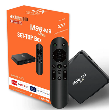 Смарт приставка Smart TV Set-Top Box Android+ATV 4K.5G