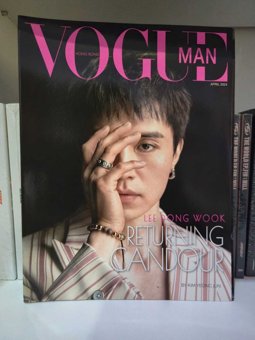 Журнал VOGUE LEE DONGWOOK Гонконг