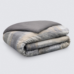 Комплект постельного белья Harmonica 2 сп с европростыней САТИН "Линдор" (2 нав. 70х70 и 2 нав. 50х70)