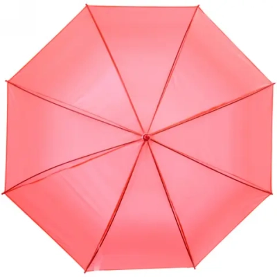 Зонт-трость женский «Классический» цвет красный, 8 спиц, d-92см, длина в слож. виде 71см