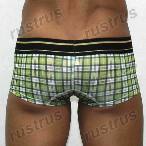 Мужские трусы хипсы зеленые TOOT TT00112