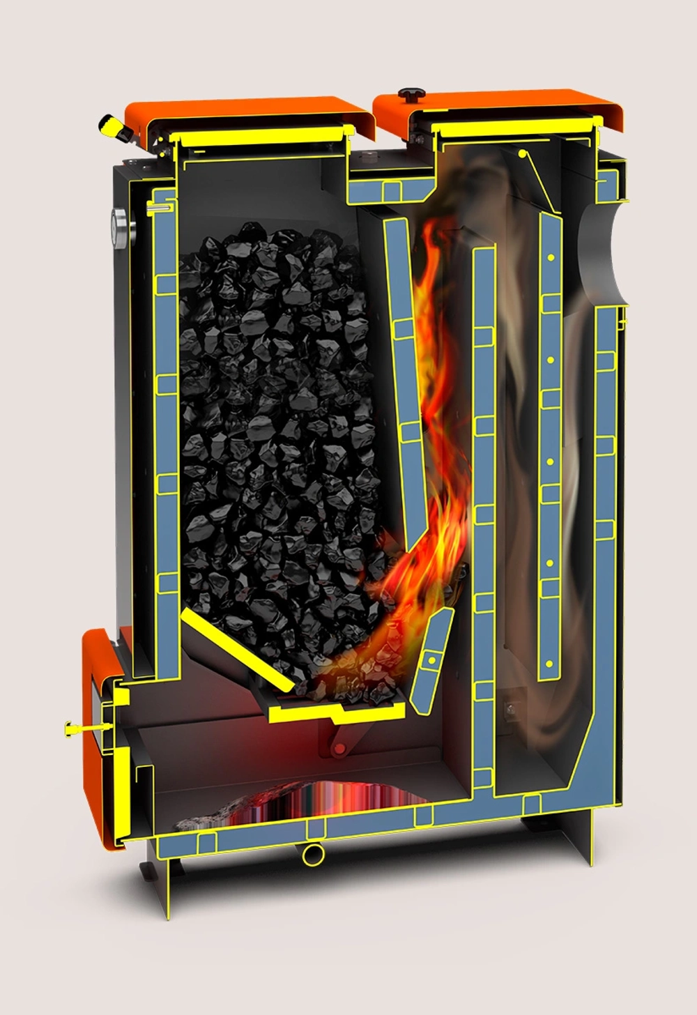 Отопительный котел Куппер КАРБО-34 (2.0)