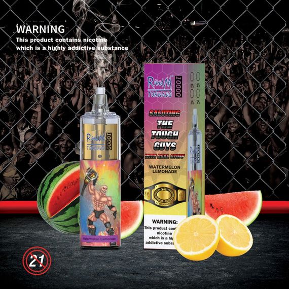 RandM Tornado 10000 - Watermelon Lemonade (5% nic)