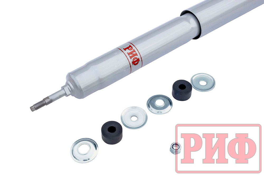 Амортизатор усиленный передний газовый Toyota Land Cruiser 80/105 лифт 100 мм РИФ