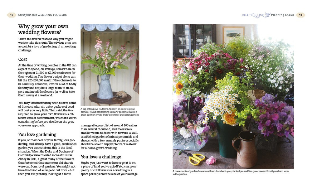 Grow Your Own Wedding Flowers