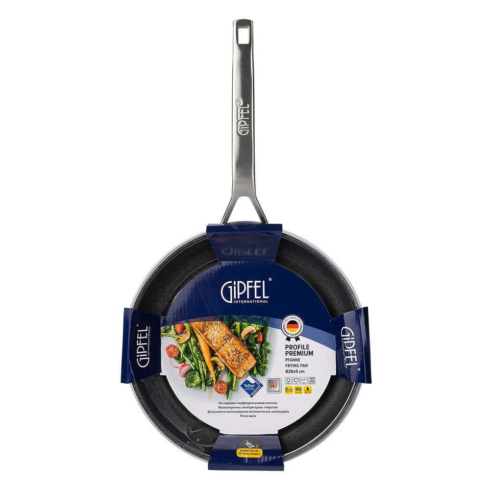 Алюминиевая сковорода Gipfel Profile Premium 51377 26 см