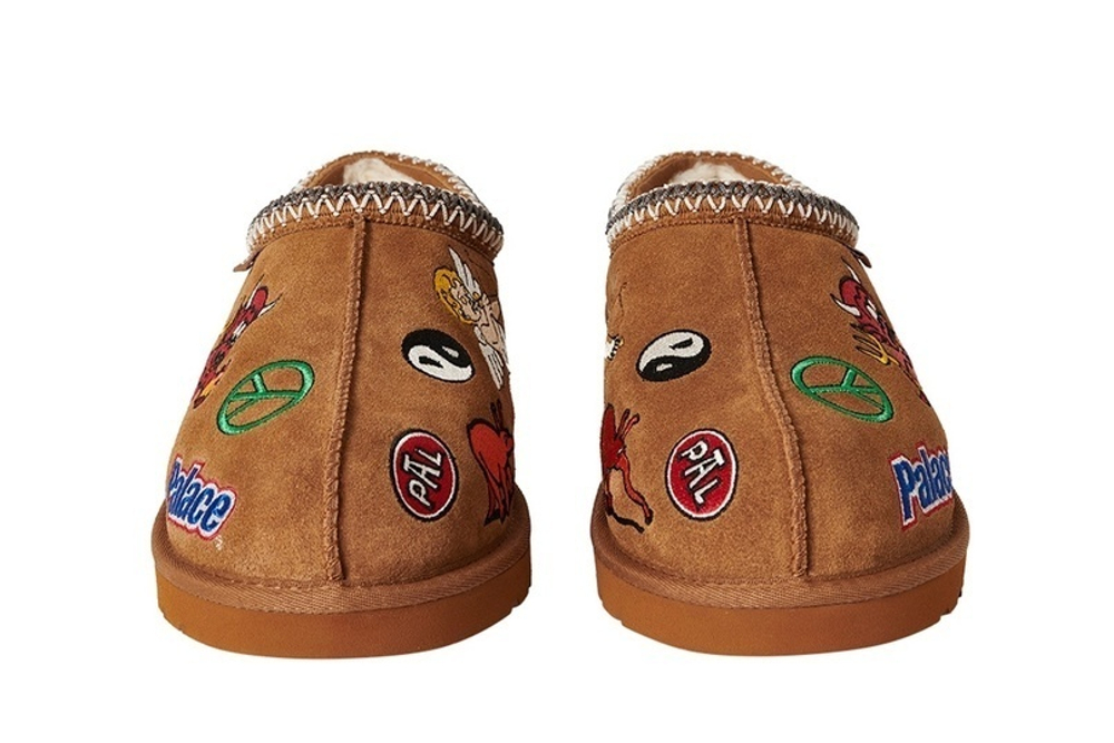 Ugg x Palace Mens Tasman Slipper - Chestnut