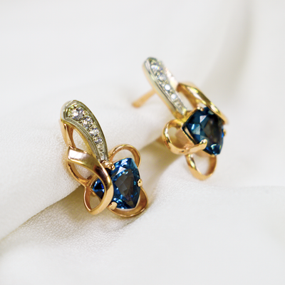 Серьги с триллионом