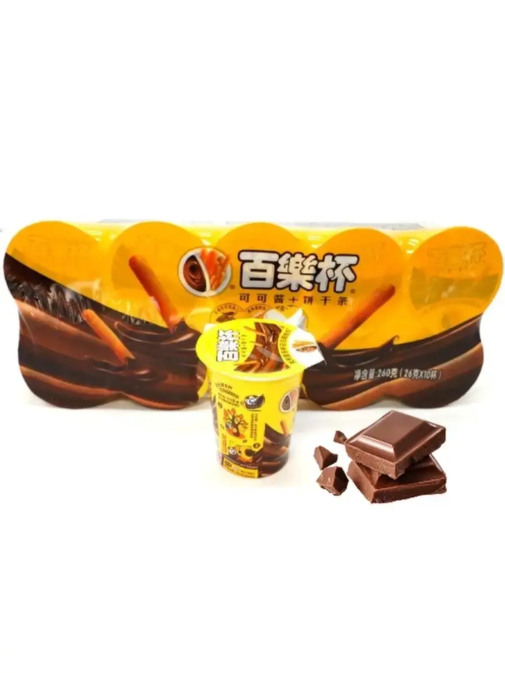 Печенье-палочки с шоколадным соусом 26 г * 10 шт