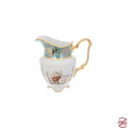 Чайный сервиз Repast Охота зеленая Мария-тереза 15 предметов на 6 персон