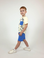 01-85-7 Комплект для мальчика (фуфайка+шорты)