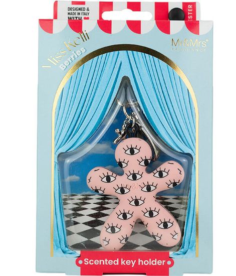 Ягодки, аромабрелок с шармом Miss Kelli глазки, Mr&Mrs Fragrance