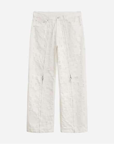 Брюки с кантом