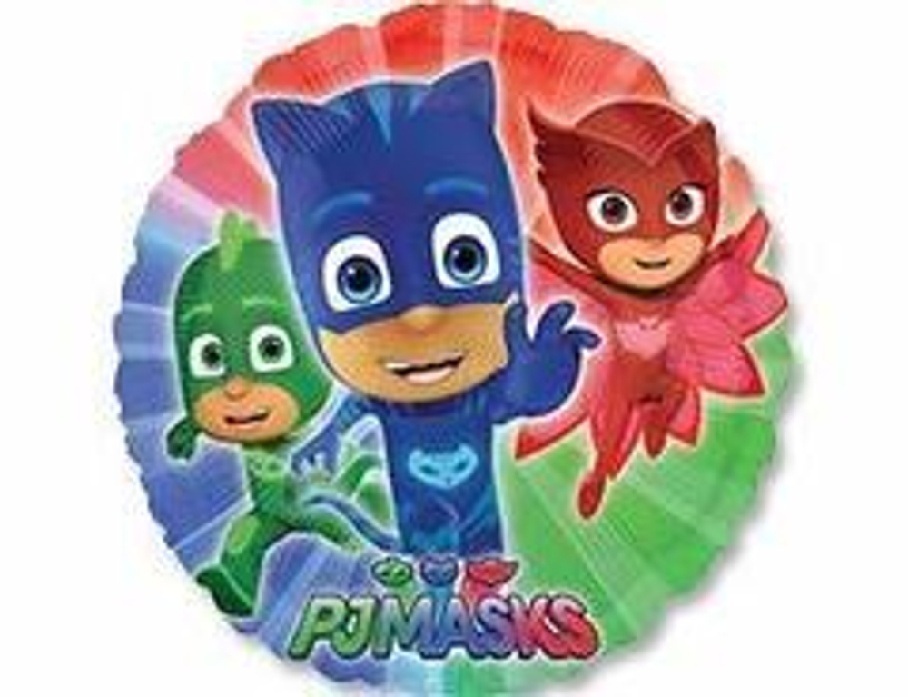 А 18" Круг, Герои в масках, 1 шт.