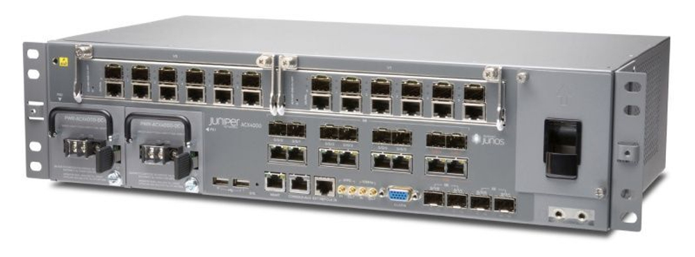 Сетевое оборудование Juniper ACX4000BASE-DC в составе Converged Access Gateway Base Unit DC Version