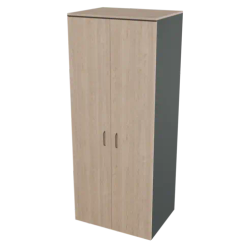 Шкаф-гардероб глубокий Prego office 800х600х2000 ПОШГ-60