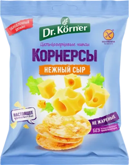 Корнерсы Dr.Korner нежные с сыром 50г