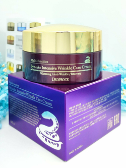 Deoproce Syn-Ake Intensive Wrinkle Care Cream Крем для лица со змеиным ядом, 100 мл