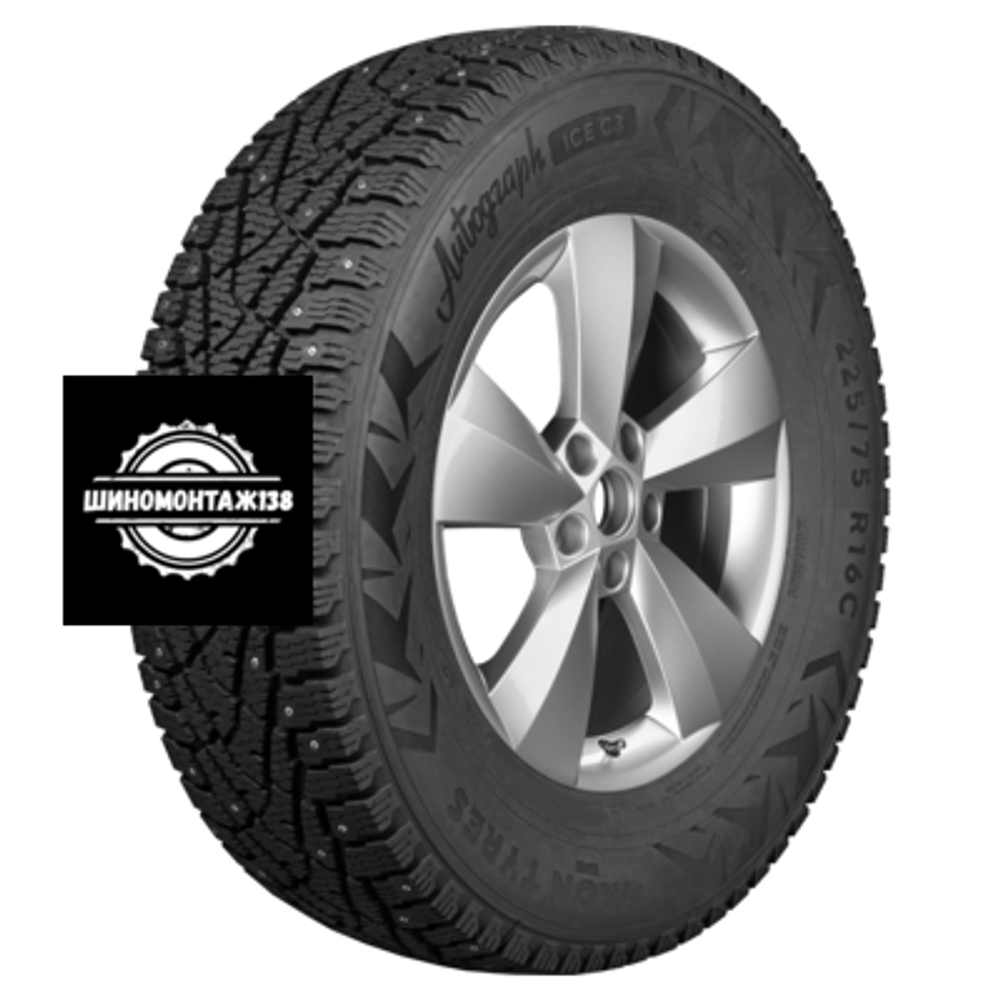 215/70R15C 109/107R Autograph Ice C3 TL (шип.)