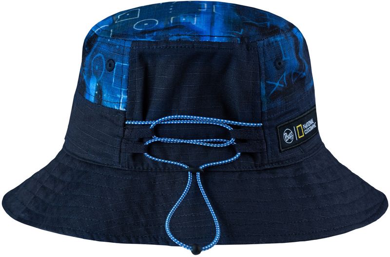 Панама хлопок Buff Sun Bucket Hat Unrel Blue Фото 5