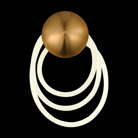 SL6102.311.30 Светильник настенный ST-Luce Латунь/Белый LED 1*30W 4000K