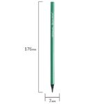 Карандаши цветные трехгранные 12цв. Brauberg Metallic, черное дерево