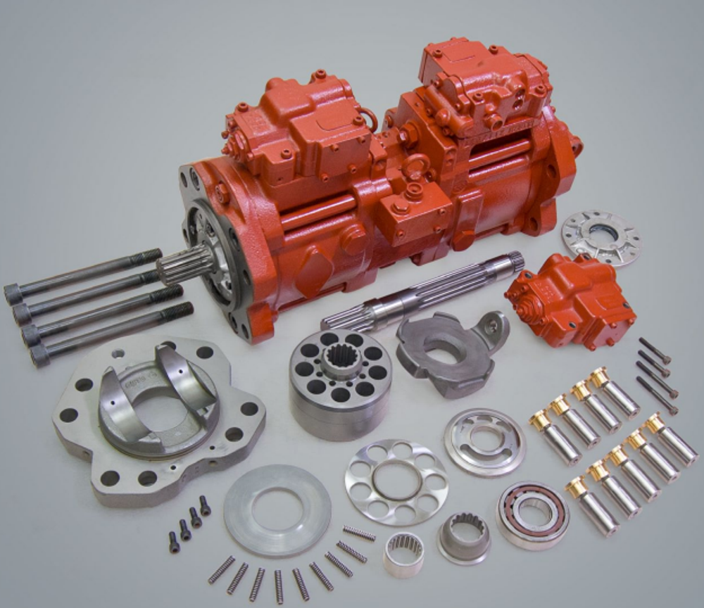 Гидравлический насос  Kawasaki K5V200DP-115R