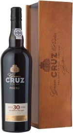 Портвейн Porto Cruz 30 Years Old, wooden box 0,75 л.