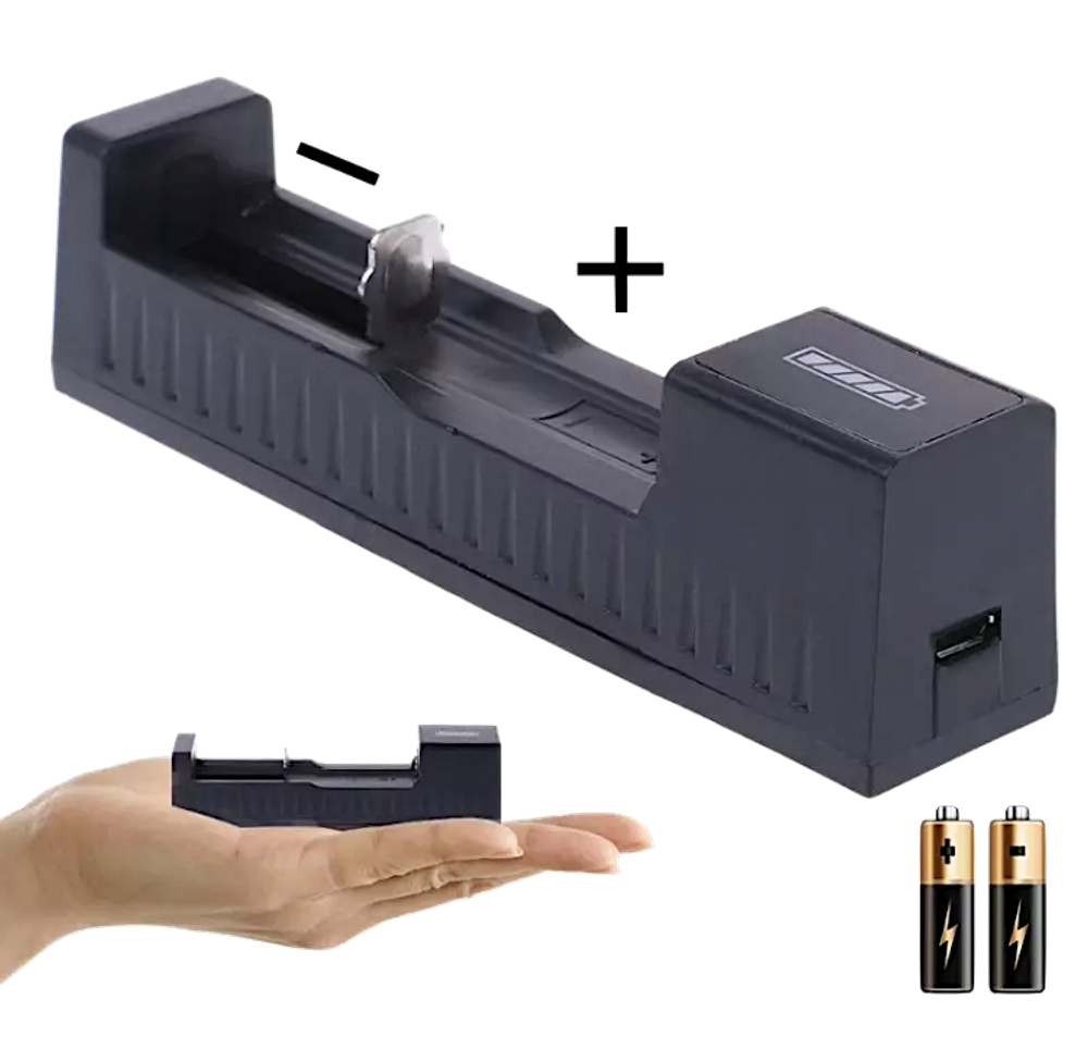 Зарядное устройство 1порт JS-06 USB Li-ion 18650