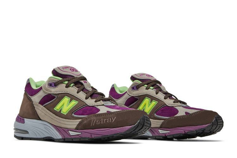 Кроссовки New Balance 991 (Женская размерная сетка)