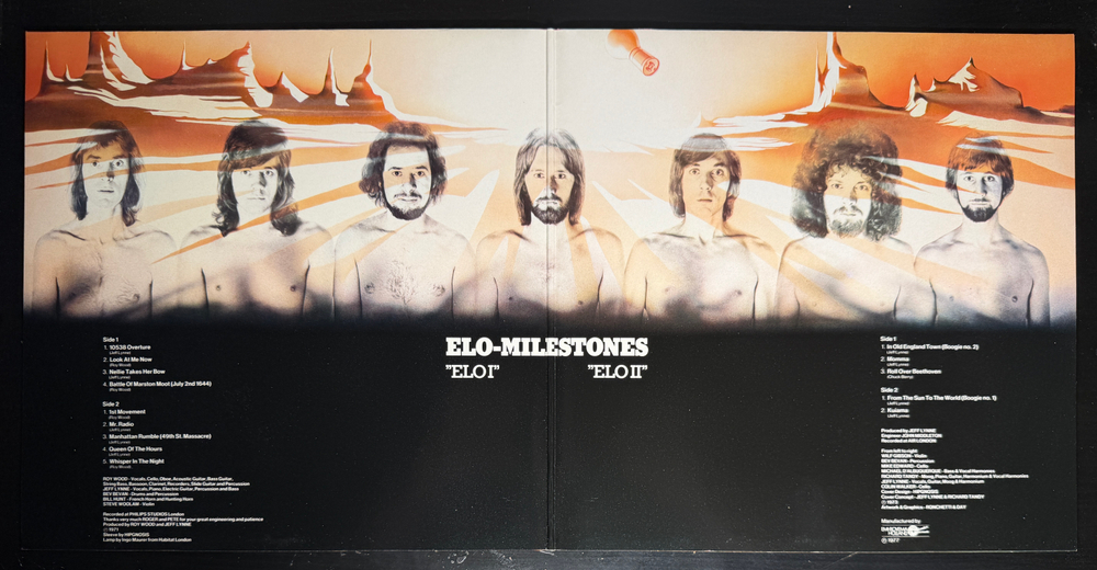 The Electric Light Orchestra ‎– Milestones - E.L.O 1 / E.L.O. 2 2LP (Европа) Т