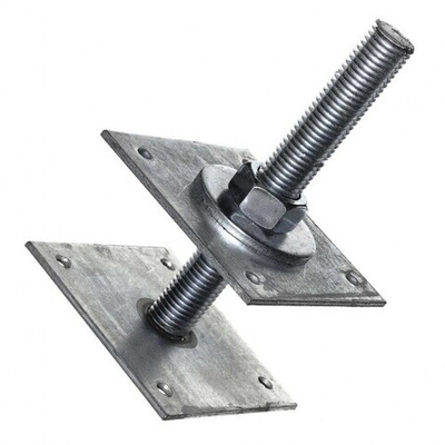 Анкер регулировочный под сруб  120х120х6 d-20мм