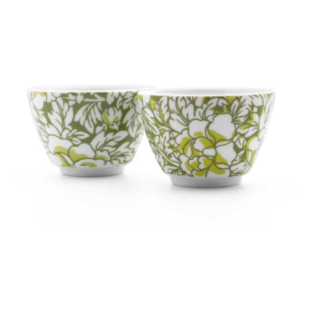 Набор пиал для чая 2шт 100мл Bredemeijer Yantai зеленый