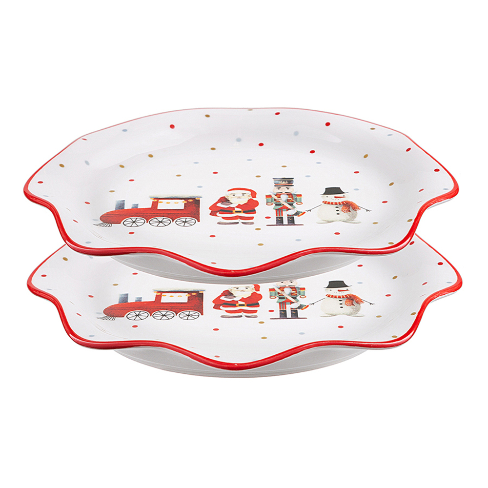 Набор десертных тарелок magic moments, D16 см, 2 шт.