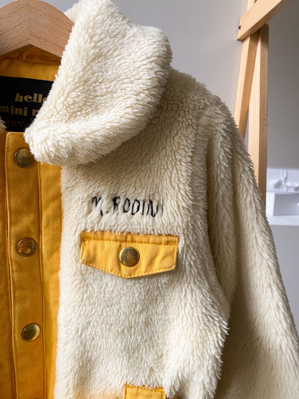 Меховая куртка Mini Rodini, 110