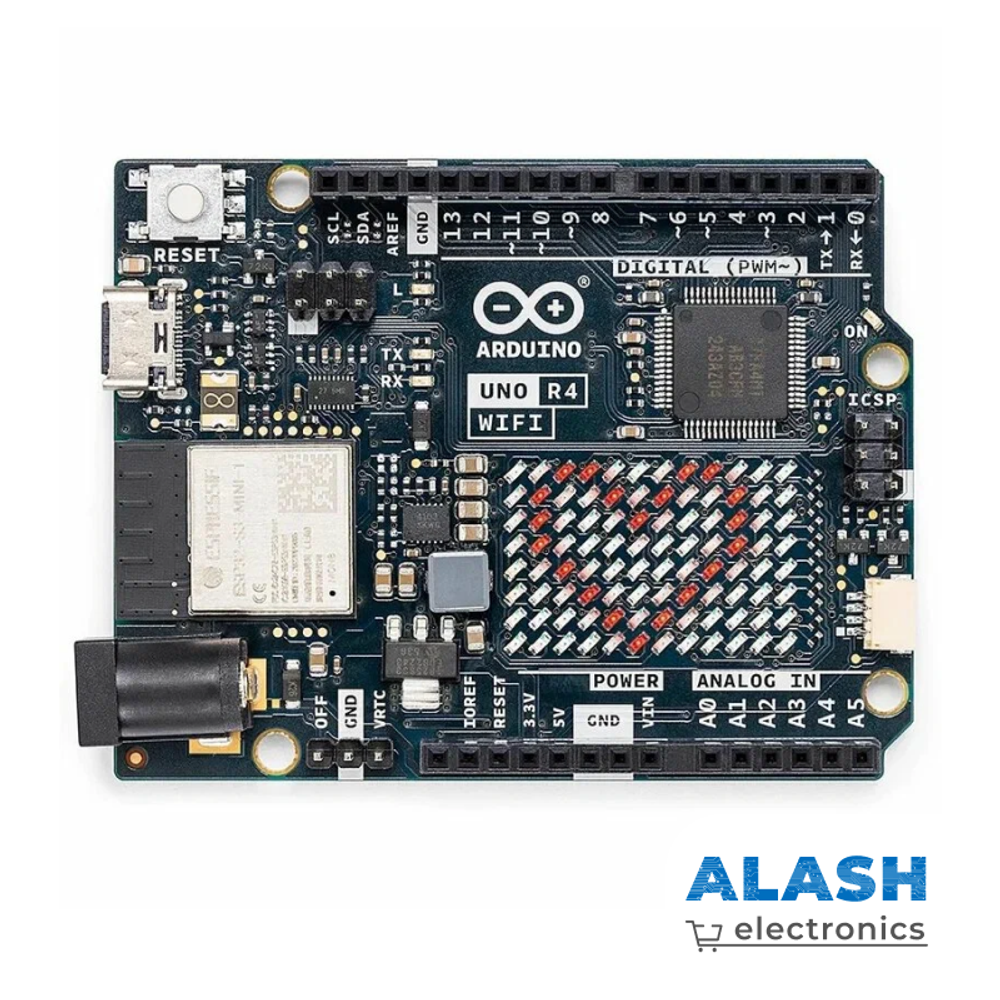 Arduino UNO R4 WiFi (оригинал) — микроконтроллерная плата с Wi-Fi ESP32-S3, 48 МГц, 32-бит