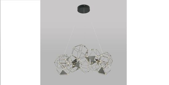 Подвесной светодиодный светильник 55W 4000K 90369/12 чёрный жемчуг Uma Eurosvet