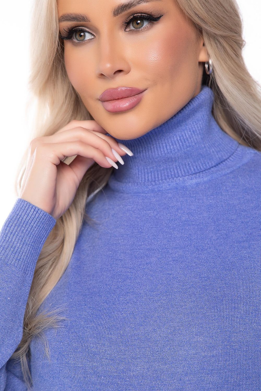 Водолазка Зимняя история (джинс) Б14538-20М LT Collection