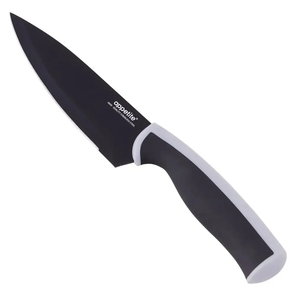 Нож нерж Эффект поварской 15см серый ТМ Appetite