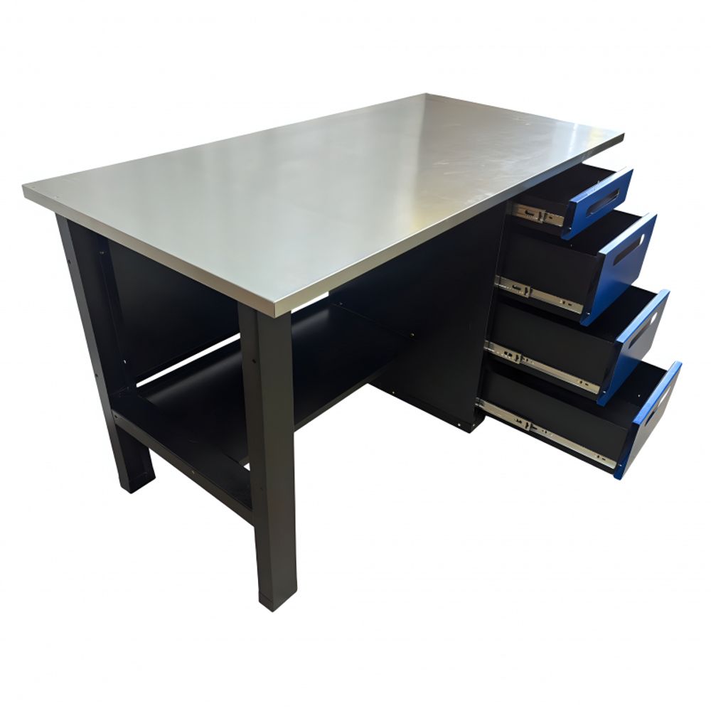 Great Wolf (GWT-V1400B) Верстак инструментальный, 4 ящика, 1400x700