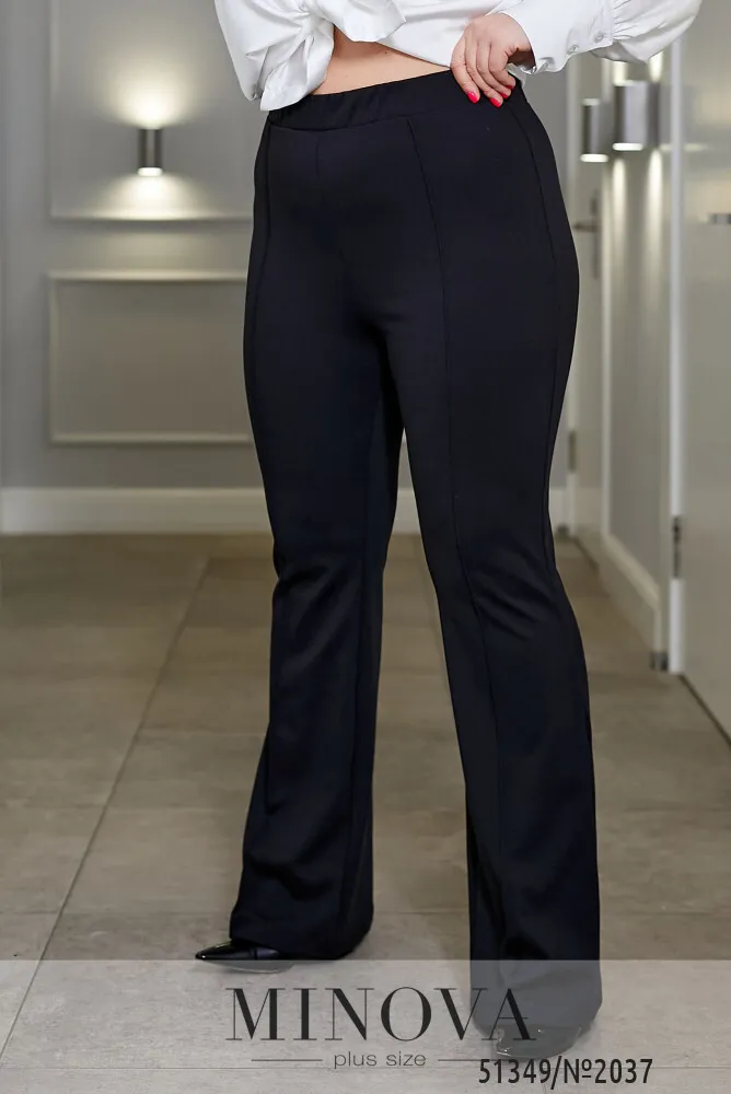 Брюки 2037-черный Minova