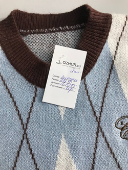 Жилетка для повседневного образа, визуально на 40 размер