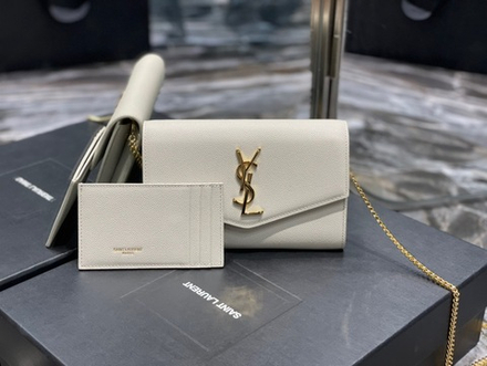 Saint Laurent Uptown Chain Wallet 19 cm